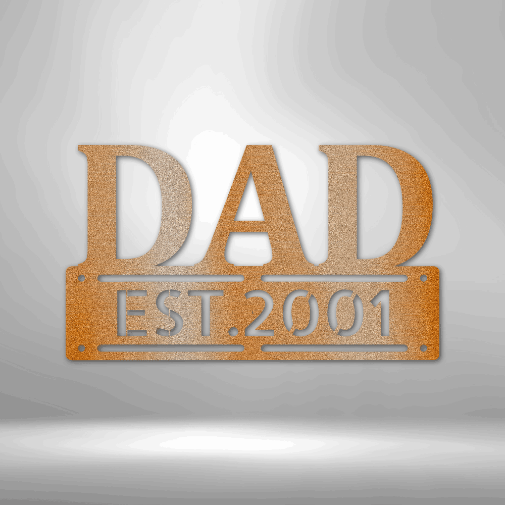 Father's Day - Steel Sign