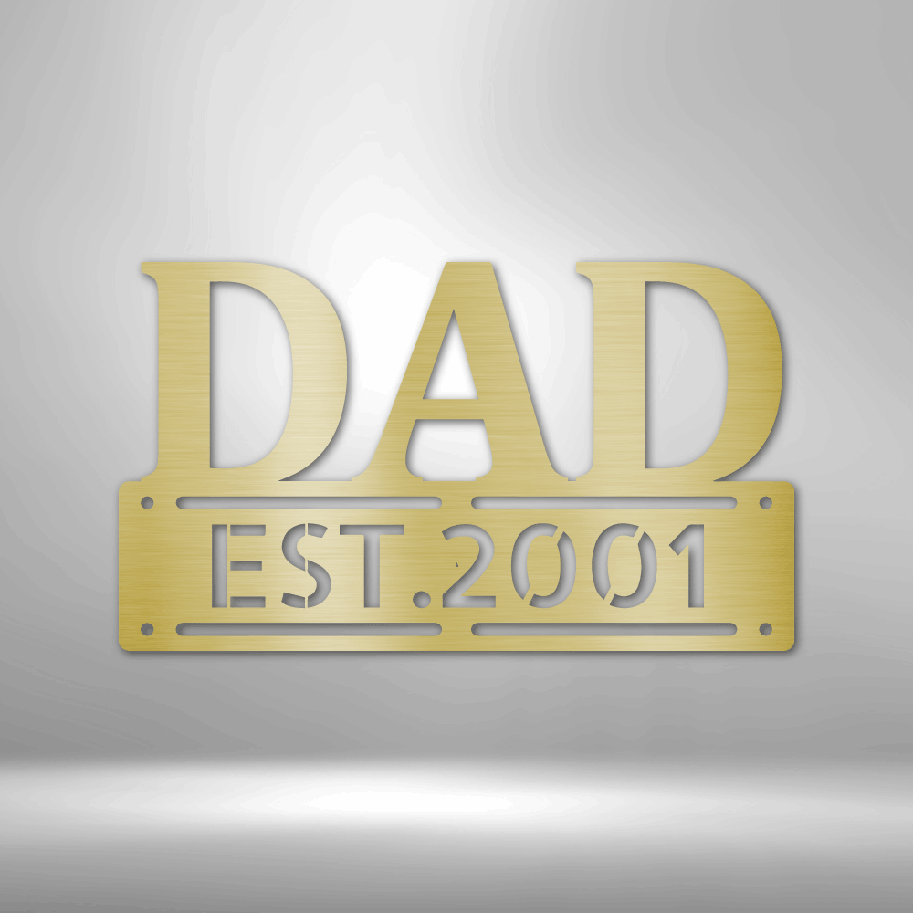 Father's Day - Steel Sign