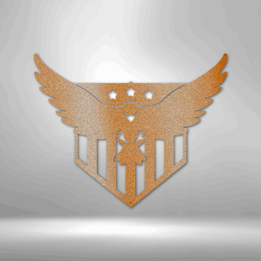 Swooping Eagle - Steel Sign