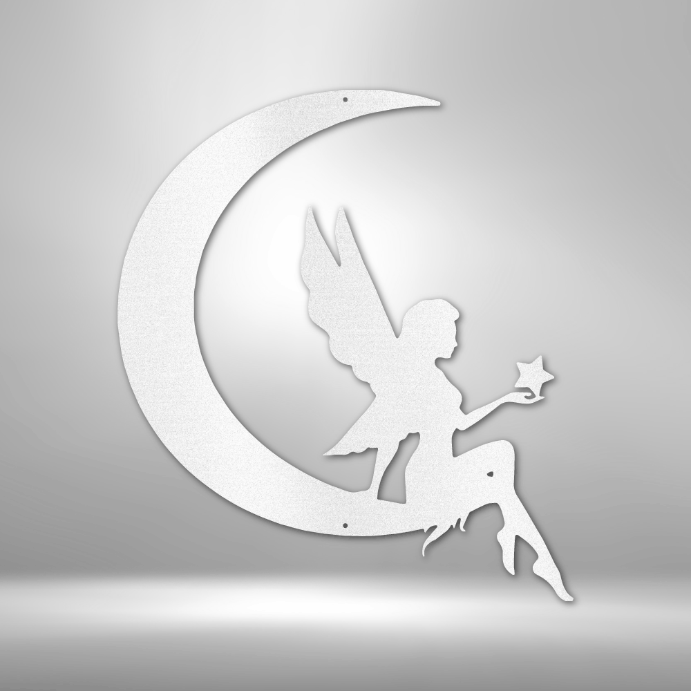 Fairy Moon - Steel Sign