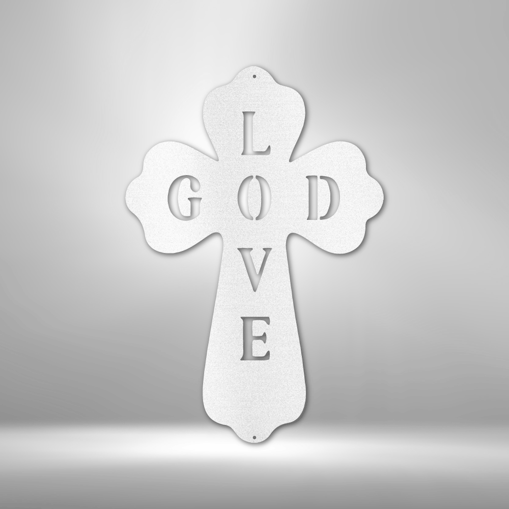 God Love - Steel Sign