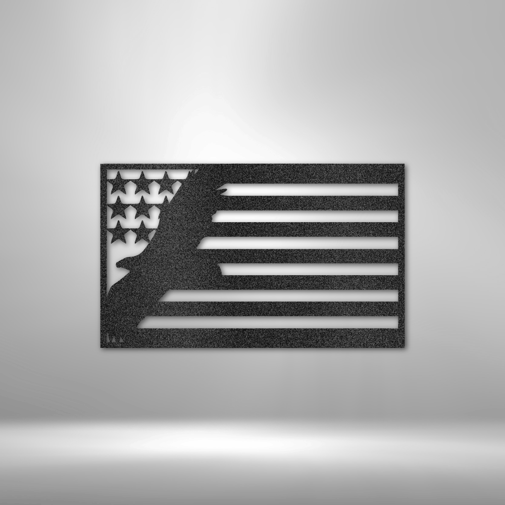 USA Eagle - Steel Sign